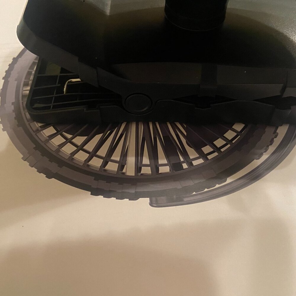 Misting Fan Rechargeable 10000mAh Battery, 8-inch Mister Fan with Clip– … - Picture 5 of 10